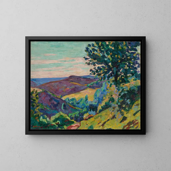 Le Puy Barriou à Crozant - Armand Guillaumin — oprawiony obraz na ścianie