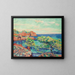 Le Trayas - Armand Guillaumin — oprawiony obraz na ścianie