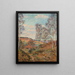 Le chemin vers la vallée - Armand Guillaumin — oprawiony obraz na ścianie
