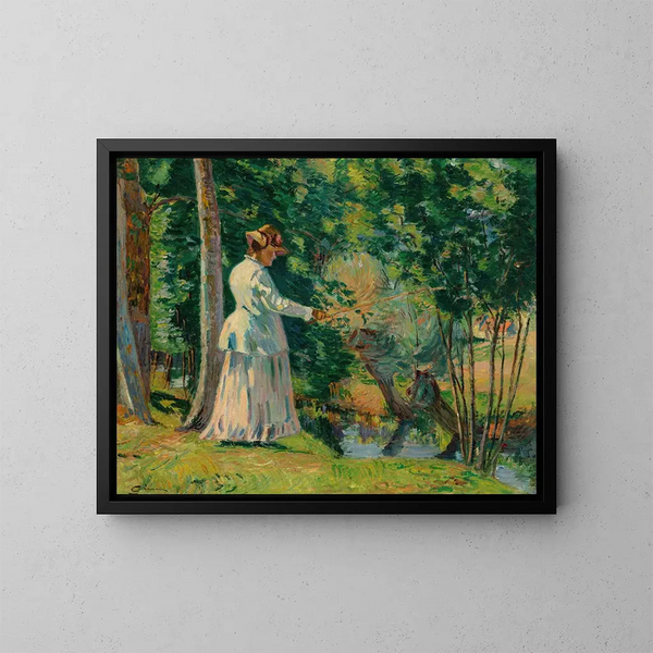 Madame Guillaumin - Armand Guillaumin — oprawiony obraz na ścianie