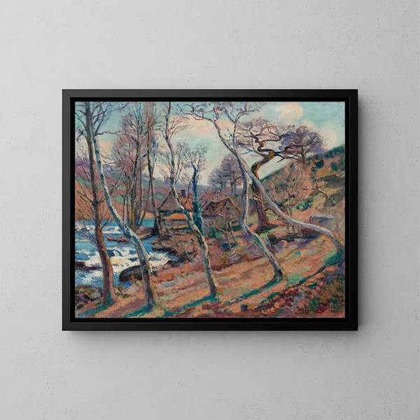 Moulin Bouchardon - Armand Guillaumin — oprawiony obraz na ścianie
