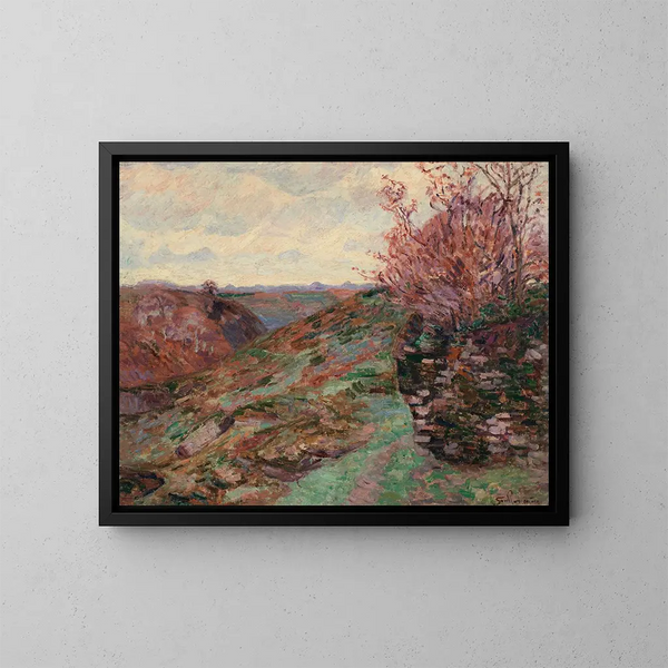 pejzażowy - Armand Guillaumin — oprawiony obraz na ścianie