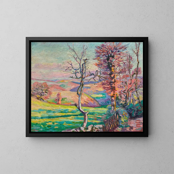 Krajobraz Crozant, Creuse - Armand Guillaumin — oprawiony obraz na ścianie