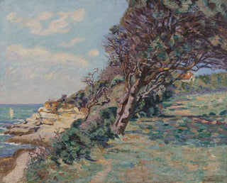Armand Guillaumin - SaintPalais la Pointe de la Douane aot 92 10 heures du matin.webp