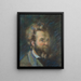 autoportretu - Armand Guillaumin — oprawiony obraz na ścianie