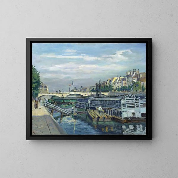 Most Louis-Philippe - Armand Guillaumin — oprawiony obraz na ścianie