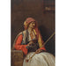 Reprodukcja obrazu Arnaut siedzący - Jean-Léon Gérôme