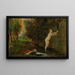Na źródle - Arnold Böcklin — oprawiony obraz na ścianie