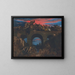 Bataille sur le pont - Arnold Böcklin — oprawiony obraz na ścianie