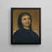 Portret Margarethy Antoinette Mühly-Schermar - Arnold Böcklin — oprawiony obraz na ścianie