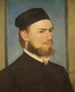 Le peintre Franz von Lenbach - Arnold Böcklin — widok dzieła