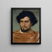 Głowa Rzymianina - Arnold Böcklin — oprawiony obraz na ścianie