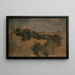 pejzaż w pobliżu Palestriny - Arnold Böcklin — oprawiony obraz na ścianie