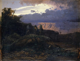 Le Dolmen - Arnold Böcklin — widok dzieła