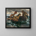 Idylle marine - Arnold Böcklin — oprawiony obraz na ścianie