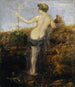 Nimfa z rogiem obfitości - Arnold Böcklin — widok dzieła