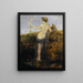 Nimfa z rogiem obfitości - Arnold Böcklin — oprawiony obraz na ścianie
