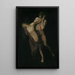 Paolo i Francesca - Arnold Böcklin — oprawiony obraz na ścianie
