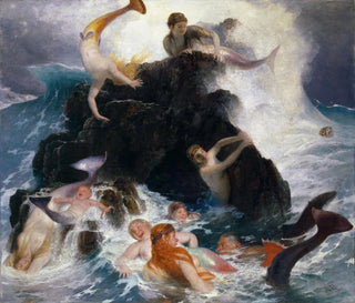 Arnold Bcklin - Play of the Nereides.webp