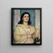 Portret Angeli Böcklin w muzeum - Arnold Böcklin — oprawiony obraz na ścianie