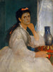 Portret Clary Böcklin, starsza córka artysty - Arnold Böcklin — widok dzieła