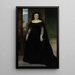 Reprodukcja obrazu Portret aktorki Fanny Janauschek - Arnold Böcklin