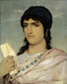 Sapho - Arnold Böcklin — widok dzieła