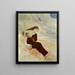 Sappho Calypso - Arnold Böcklin — oprawiony obraz na ścianie