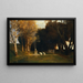 Le bosquet sacré - Arnold Böcklin — oprawiony obraz na ścianie