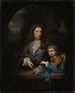 Jana van de Poll 1668-1745 i jego syna Harmena Hendricka 1697-1772 - Arnold Boonen — widok dzieła