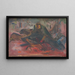Polowanie na dzika - Arnold Peter Weisz-Kubínčan — oprawiony obraz na ścianie