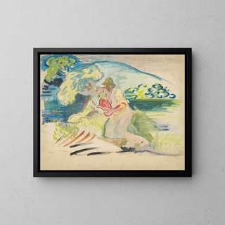 Arnold Peter WeiszKubnan - Man with a Dog.webp