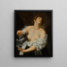 Lucrèce - Artemisia Gentileschi — oprawiony obraz na ścianie