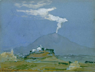 Arthur Bowen Davies - Landscape Camaldoli.webp
