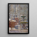 Rue du Parc à Boston Commons - Arthur Clifton Goodwin — oprawiony obraz na ścianie