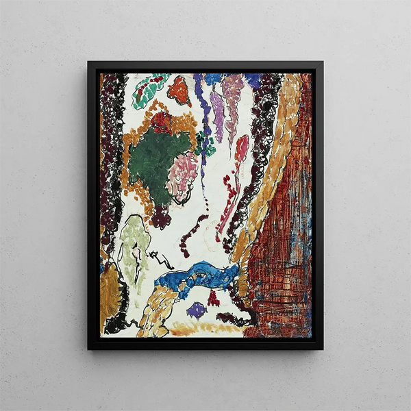 Krzesło - Arthur Dove — oprawiony obraz na ścianie