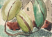 Dom z drzewami - Arthur Dove — widok dzieła