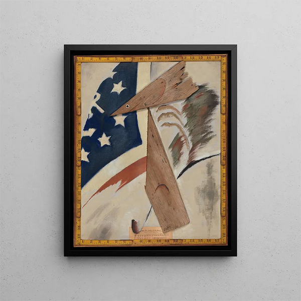 portret Ralph Dusenberry - Arthur Dove — oprawiony obraz na ścianie