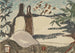 Toits enneigés et arbres - Arthur Dove — widok dzieła