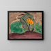 Słońce przez drzewo II - Arthur Dove — oprawiony obraz na ścianie