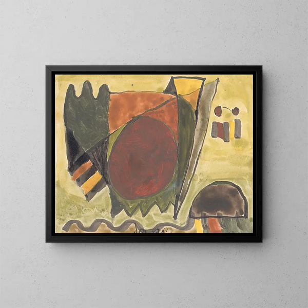 Centreport bez tytułu - Arthur Dove — oprawiony obraz na ścianie