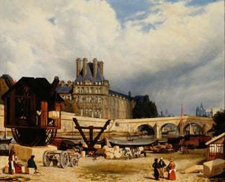 Arthur Henry Roberts - Les Tuileries et le Pont Royal.webp