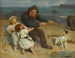 Scena portu - Arthur John Elsley — widok dzieła