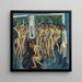 Artylerzyści - Ernst Ludwig Kirchner — oprawiony obraz na ścianie