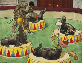 Artu Scheiner - Kleiner Schlingel Kulihrek Als Jongleur.webp