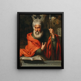 Święty Tomasz - Artus Wolffort — oprawiony obraz na ścianie