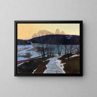 Arvid Werner Sundblad - Aprilafton April evening.webp