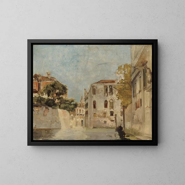 Widok Wenecji - Ary Arnold Scheffer — oprawiony obraz na ścianie