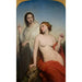 Miłość niebiańska i ziemska - Ary Scheffer — widok dzieła
