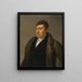 Marquis de Lafayette - Ary Scheffer — oprawiony obraz na ścianie